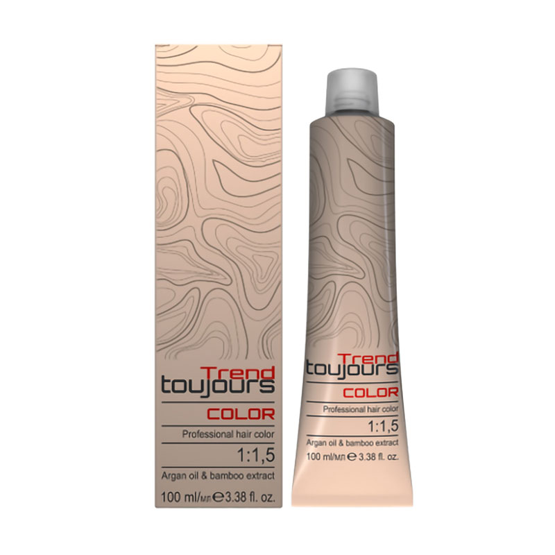 Перманентна фарба для волосся Trend Toujours Color Professional Hair Color 5.0 Light Brown Plus, 100 мл